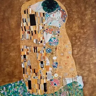 Поцелуй Климпт